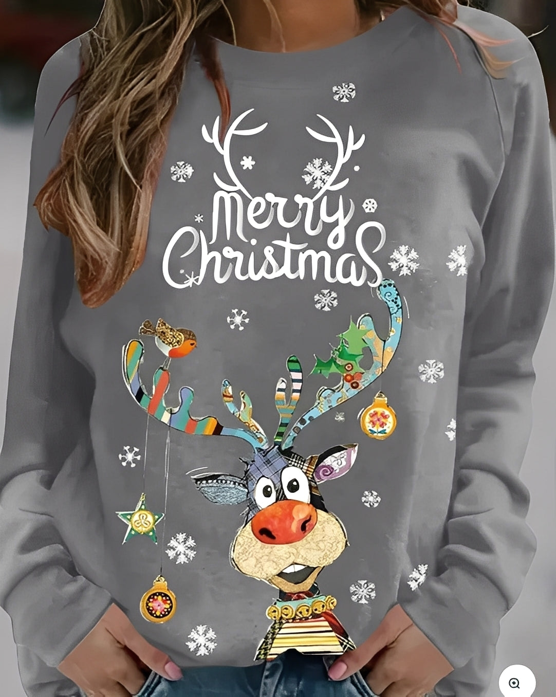 Quinty - Weihnachtspullover für Frauen