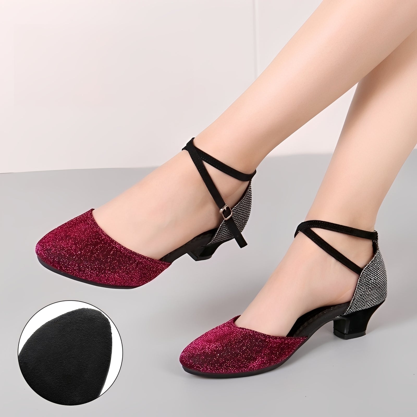 Carrie - Funkelnde Damensandalen