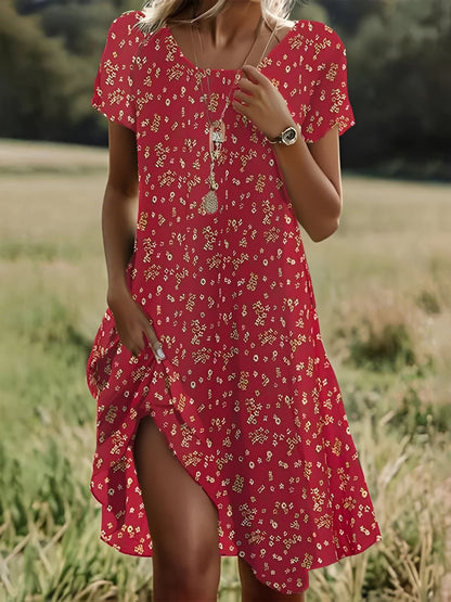 Gloria - Klassisches ethnisches Kleid für Damen
