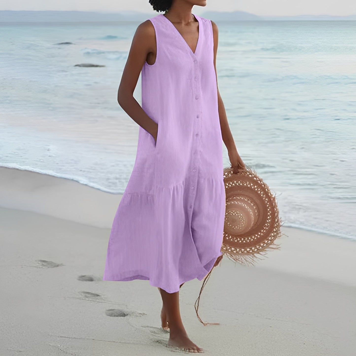 Milly - Lässiges und weites Kleid für Damen