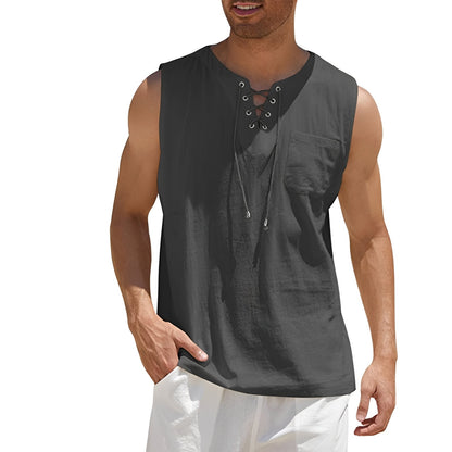 Alexia - Bequemes ärmelloses Tanktop für Herren