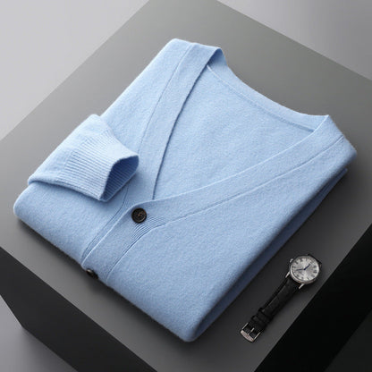 Anton - Moderner Wollcardigan für Herren