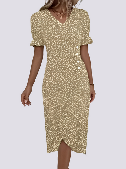 Fannie - Elegantes Kleid mit floralem Muster für Damen