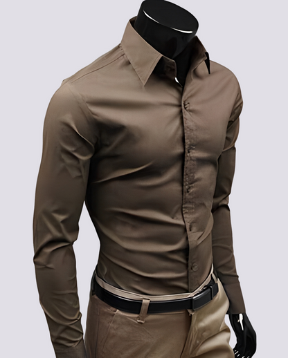 Jacob - Elegantes Hemd mit langen Ärmeln für Herren