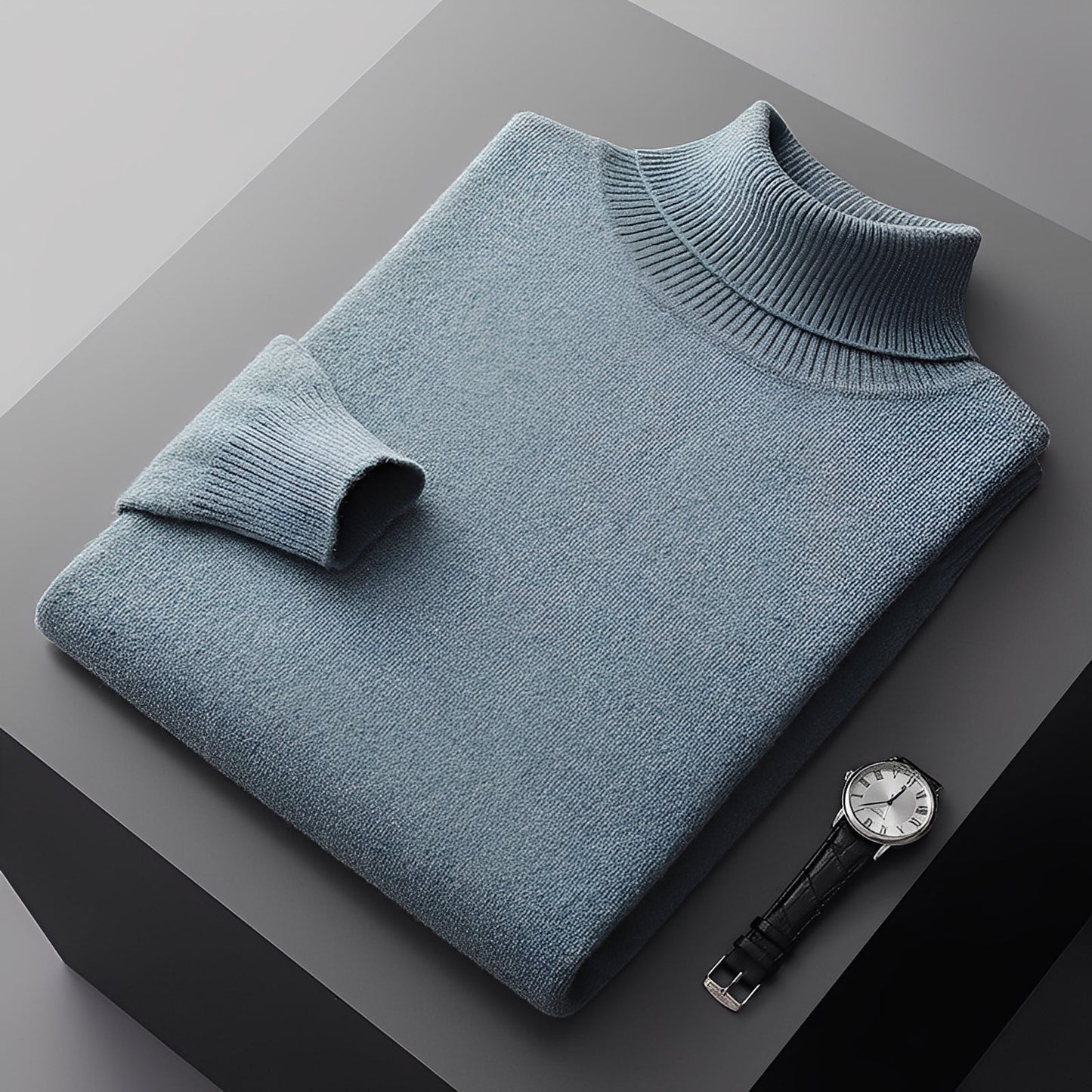 Osborn - Eleganter Kaschmir-Rollkragenpullover für Herren