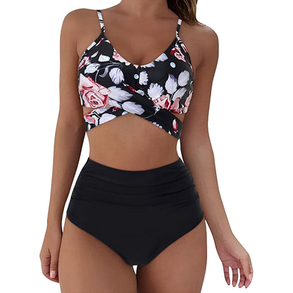 Rosie - Eleganter Bikini mit hoher Taille für Damen