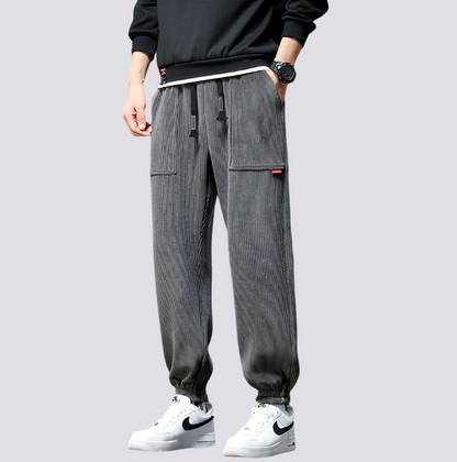 Benji - Lässige Cord-Jogginghose für Herren