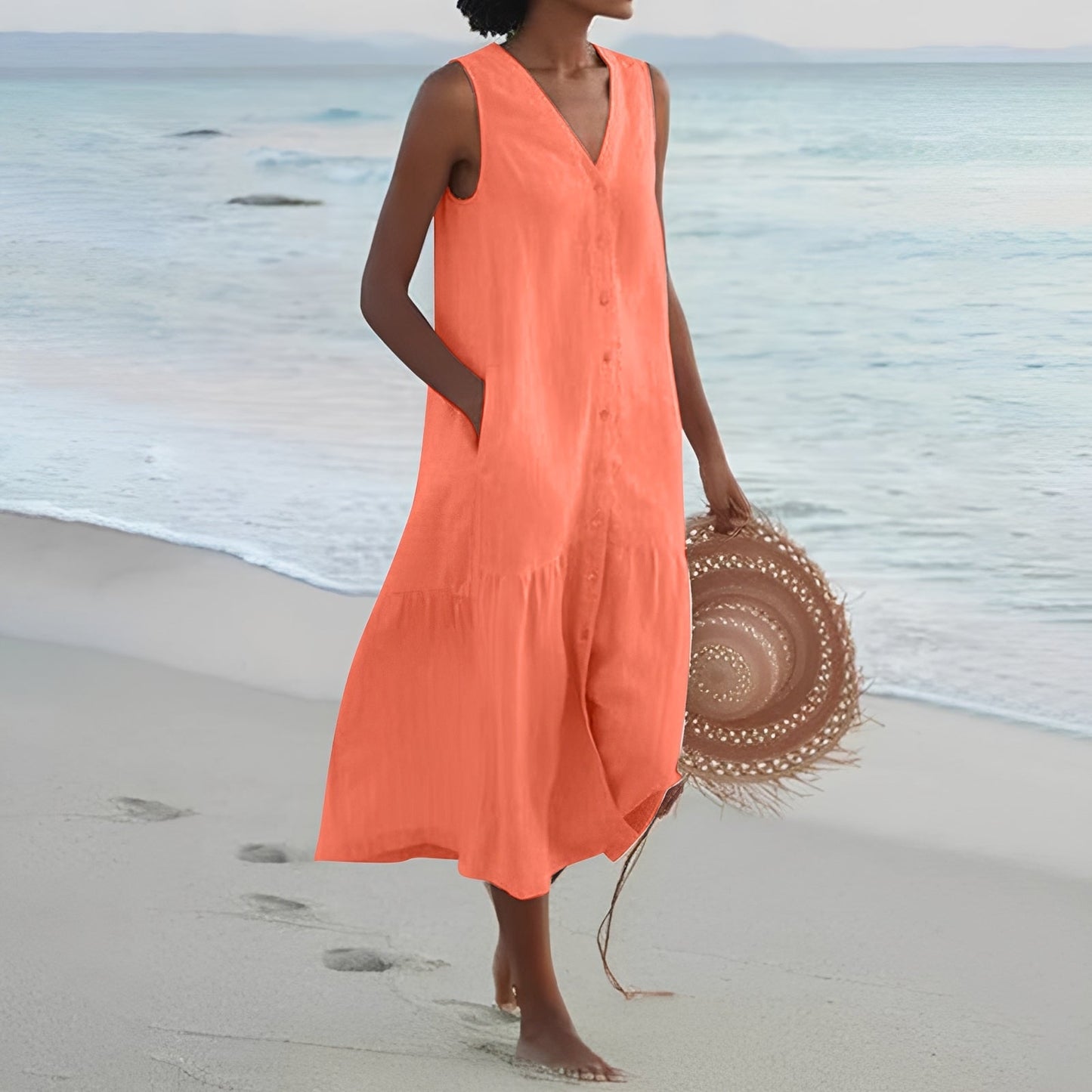 Milly - Lässiges und weites Kleid für Damen