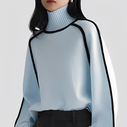 Azalea - Stilvoller, legerer Damen-Rollkragenpullover