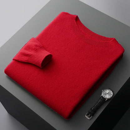 Oscar - Komfortabler, weicher Herrenstrickpullover