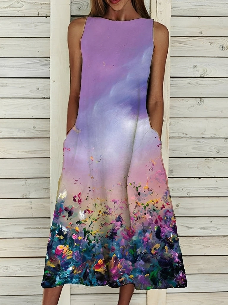 Josephine - Elegantes Kleid mit Blumenmuster für Damen