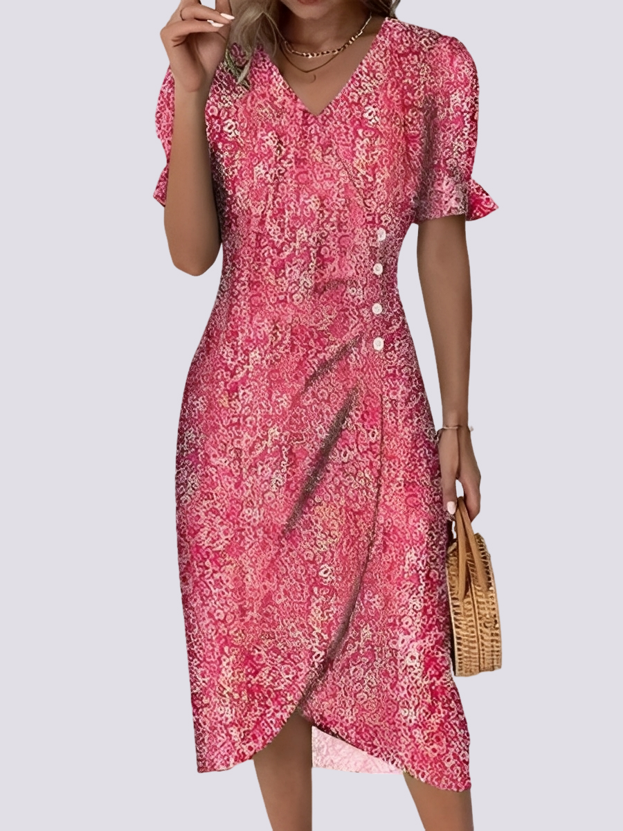 Fannie - Elegantes Kleid mit floralem Muster für Damen