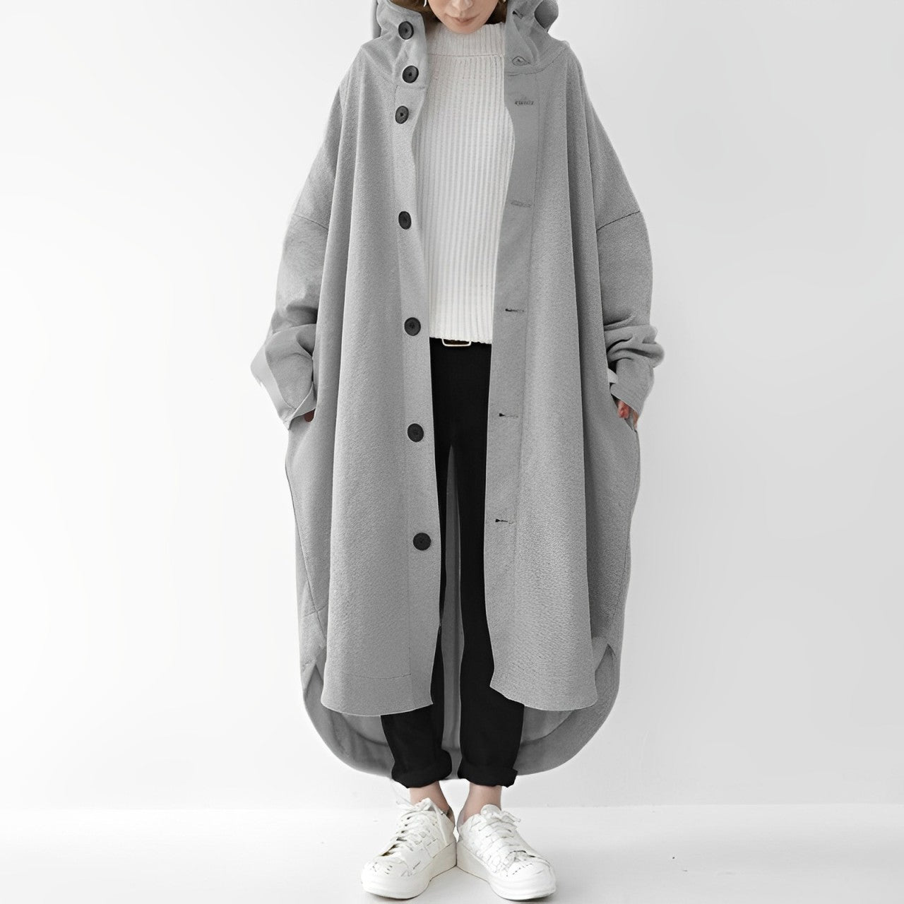 Cailyn - Langer, komfortabler Trenchcoat