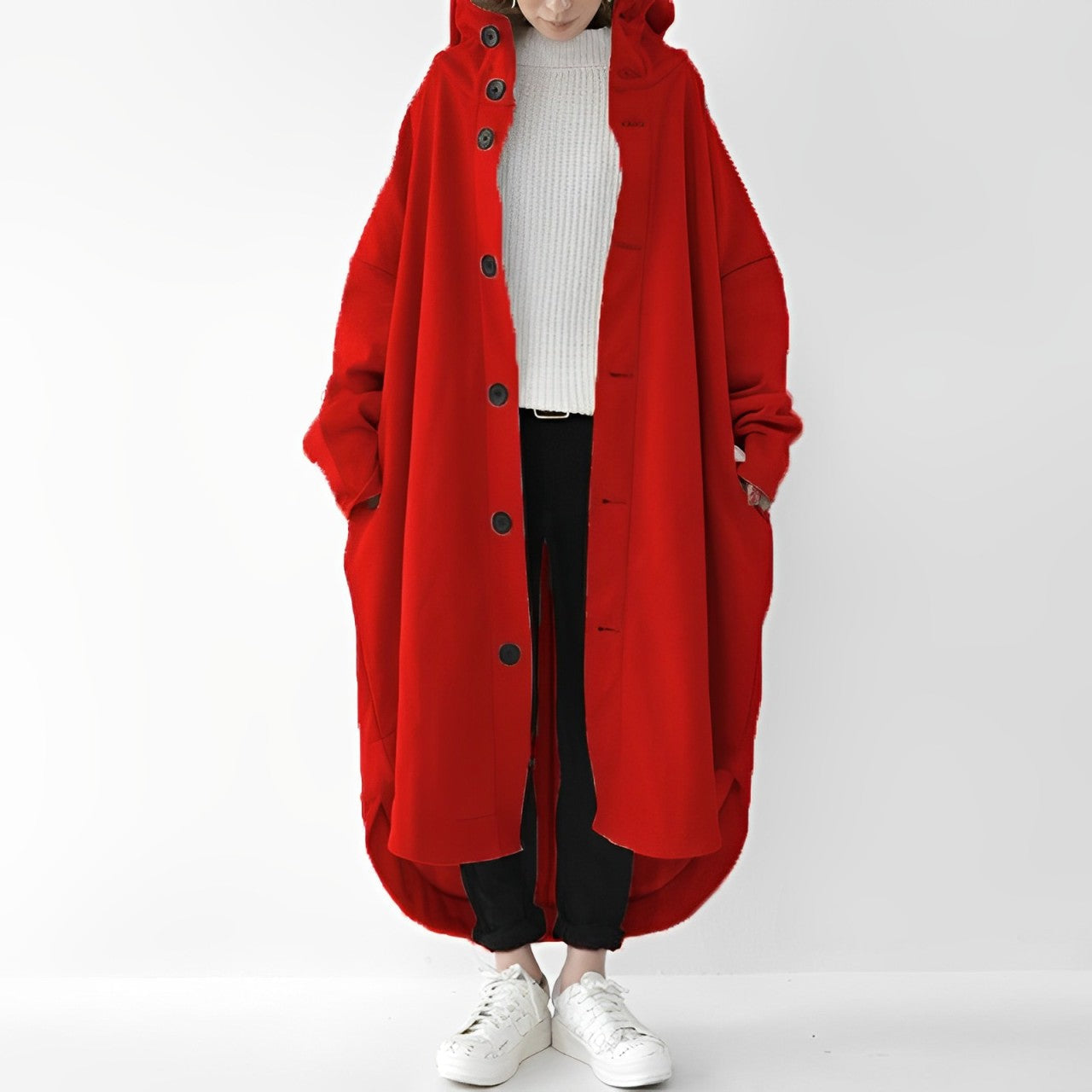 Cailyn - Langer, komfortabler Trenchcoat