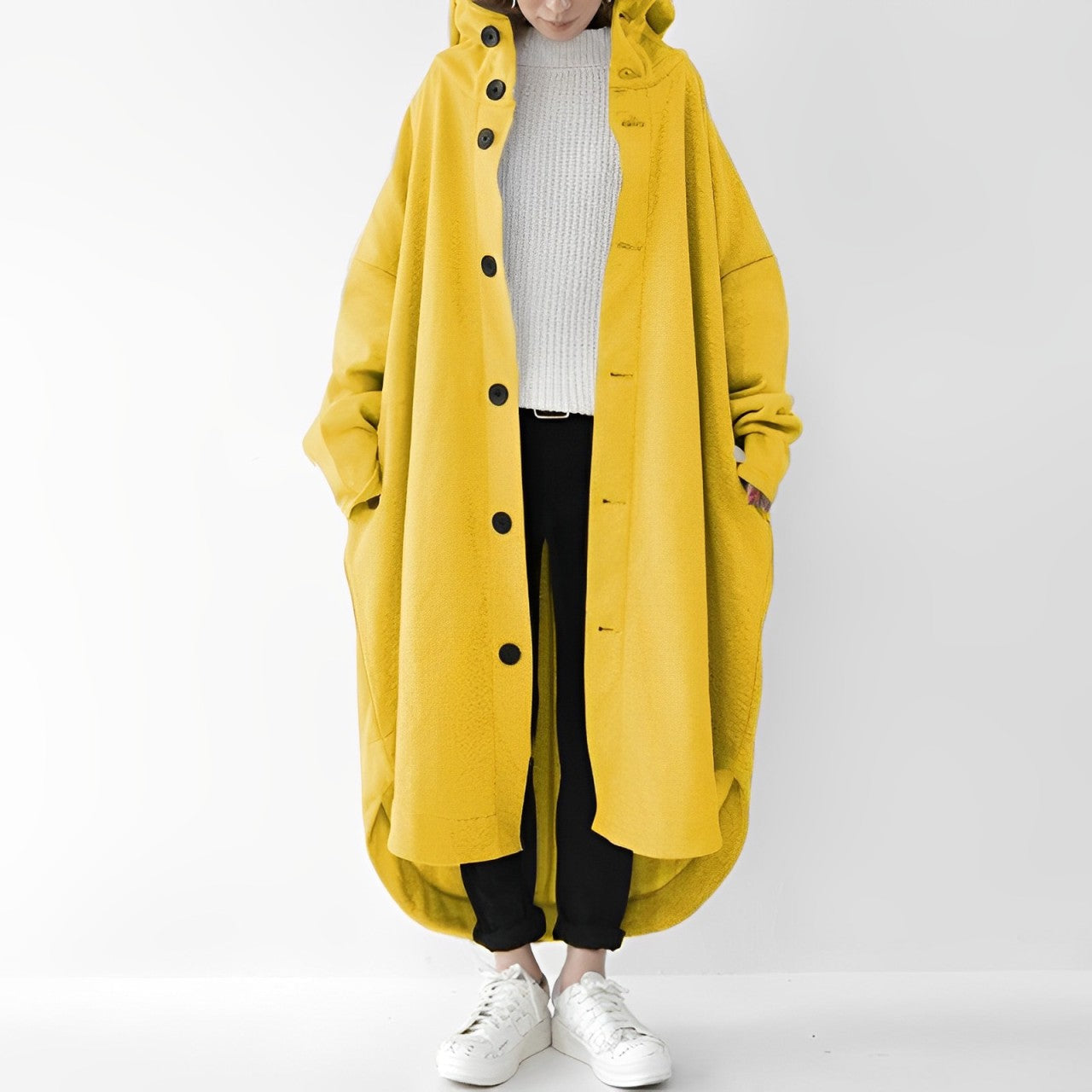 Cailyn - Langer, komfortabler Trenchcoat