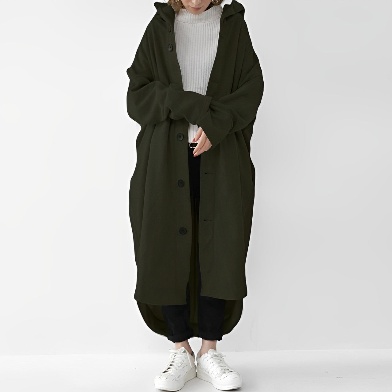 Cailyn - Langer, komfortabler Trenchcoat