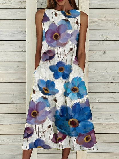 Josephine - Elegantes Kleid mit Blumenmuster für Damen