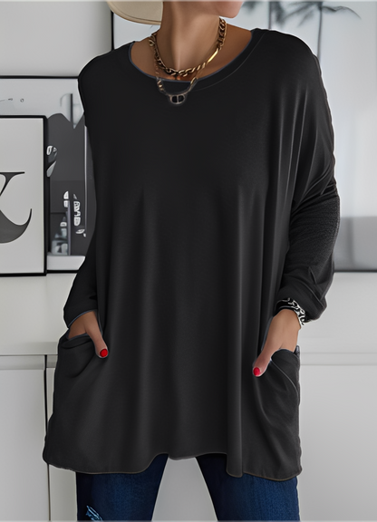 Shanene - Damenpullover mit lässigem, entspanntem Flair