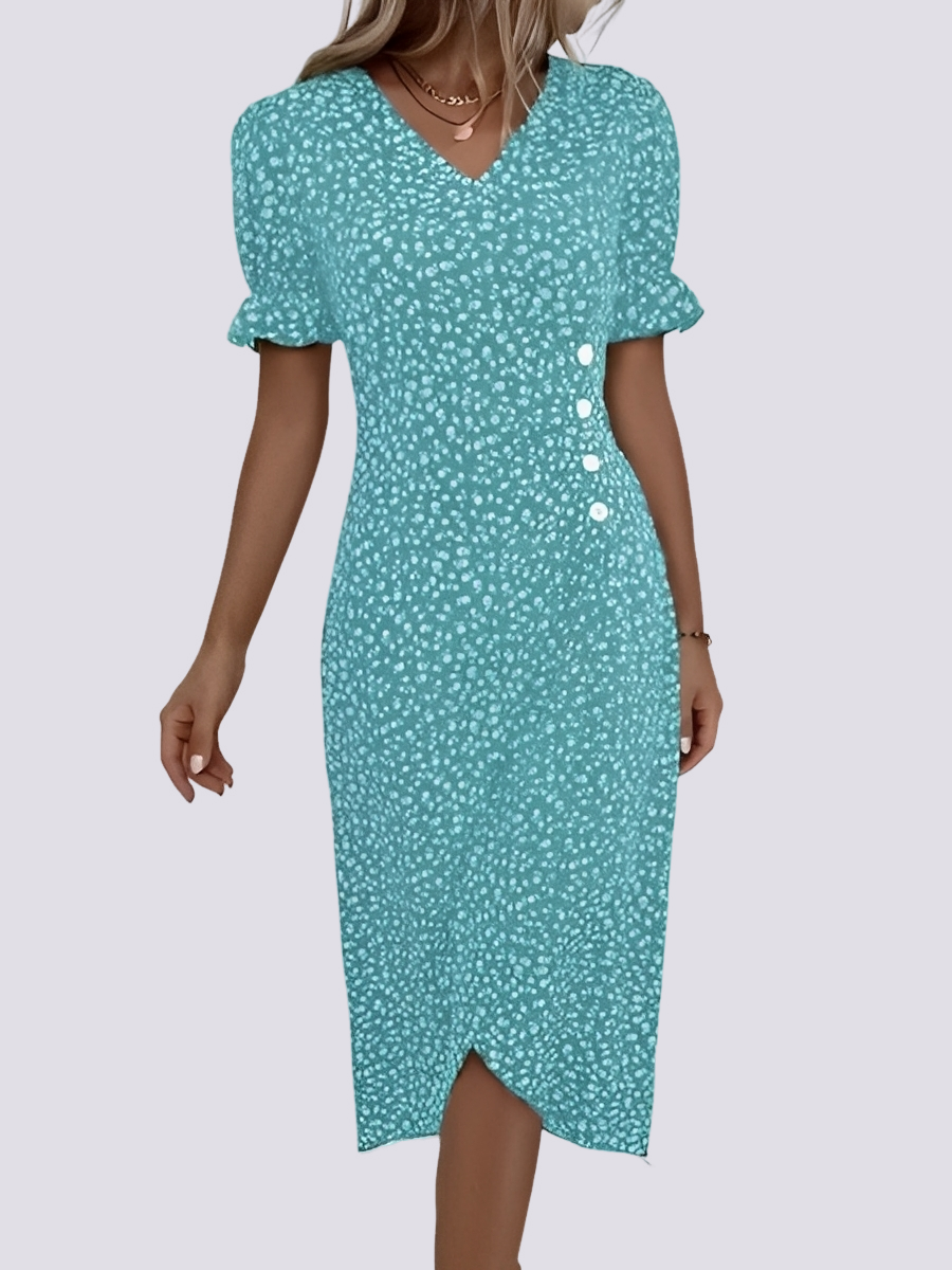 Fannie - Elegantes Kleid mit floralem Muster für Damen
