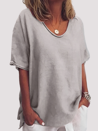 Joanne - Lässige und weite Bluse für Damen