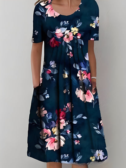 Jodie - Elegantes Kleid mit Print für Damen