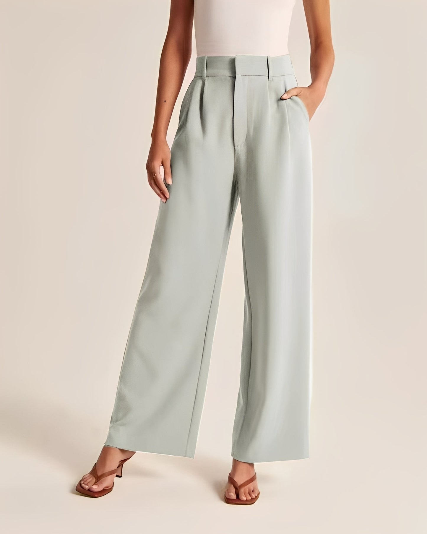 Ruth - Elegante Hose mit weitem Bein für Damen