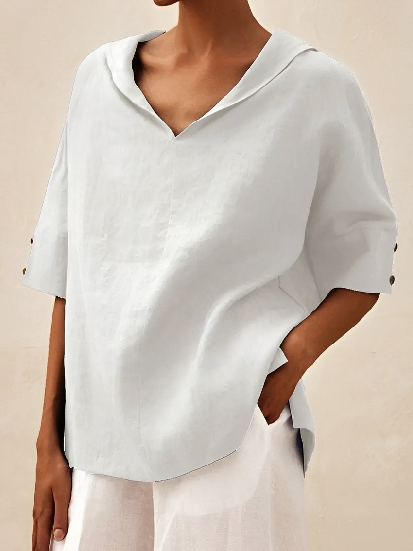 Angie - Lässige und weite Bluse für Damen