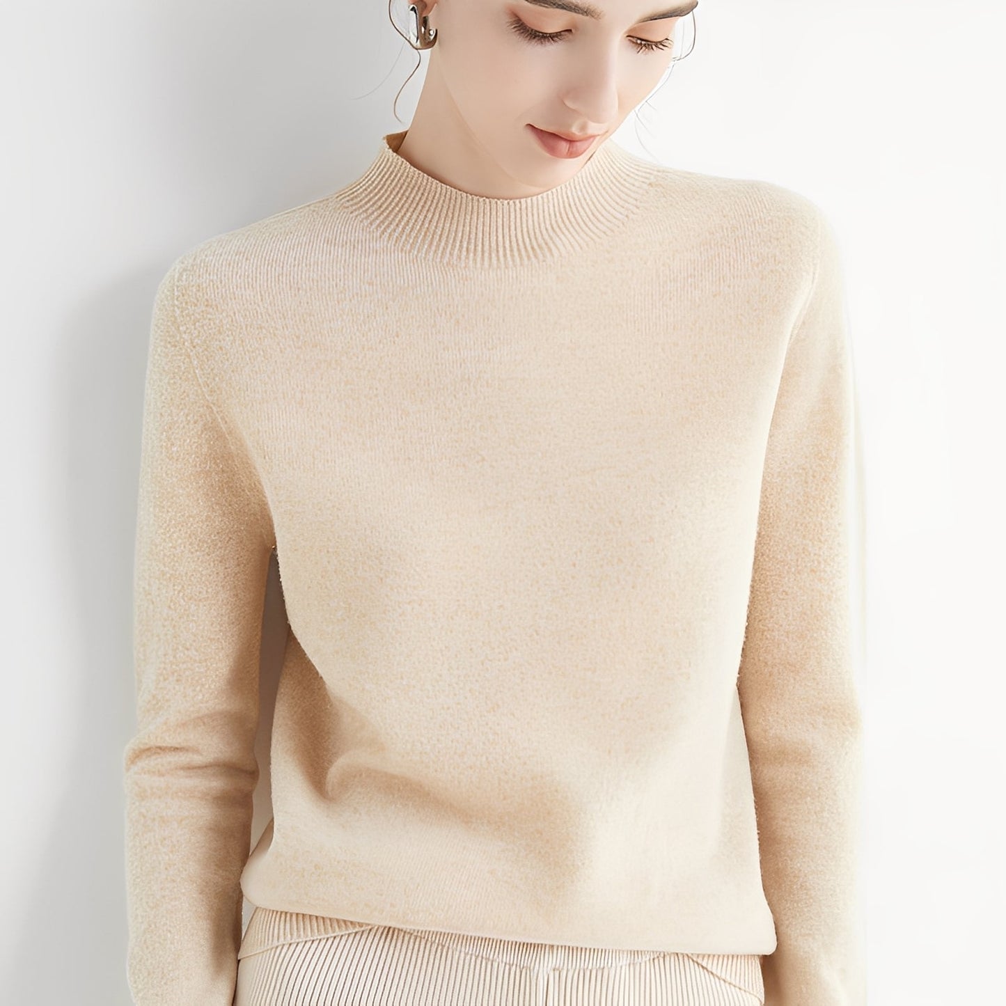 Cindie - Warmer Kaschmir-Pullover für Damen