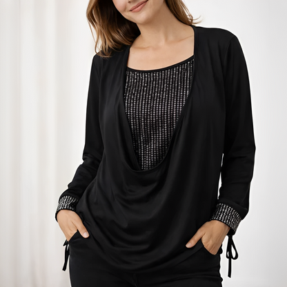 Klarise - Elegante Langarmbluse für Damen