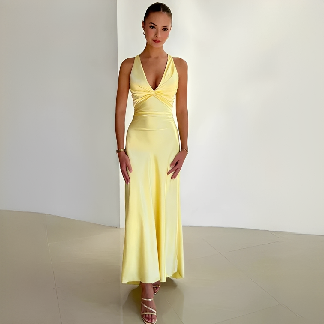 Lydah - Elegantes ärmelloses Kleid für Damen