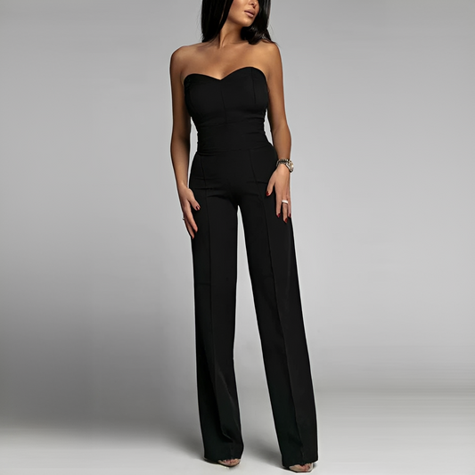 Meriam - Eleganter trägerloser Overall für Damen