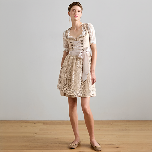 Eunes - Elegantes Schnürkleid für Damen