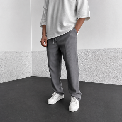 Zeke - Bequeme Hose mit Bindeband