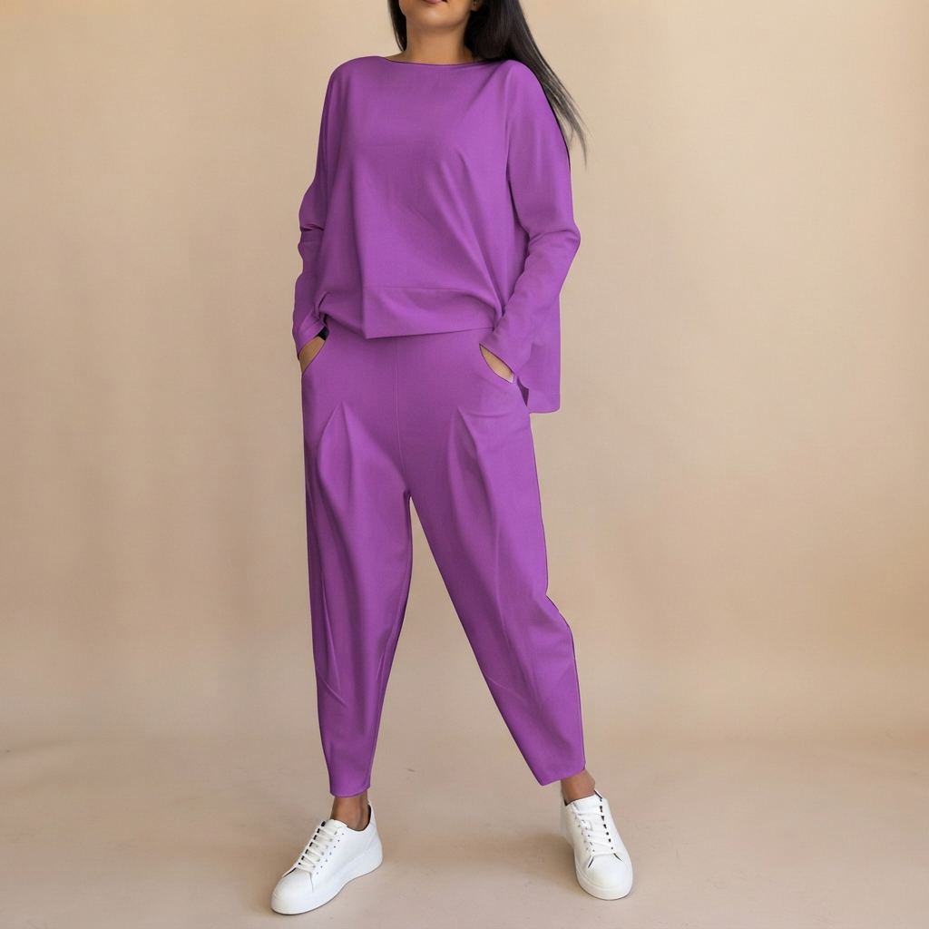 Emilyn - Bequemes Set mit weiter Hose