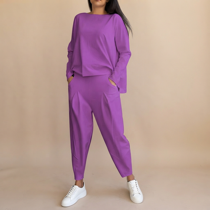 Emilyn - Bequemes Set mit weiter Hose