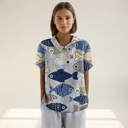 Salmah - Elegante und leichte Bluse