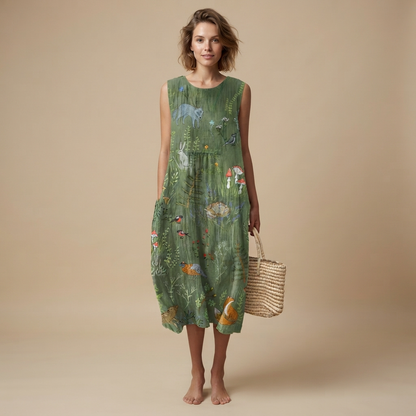Elisa - Schickes ärmelloses Kleid