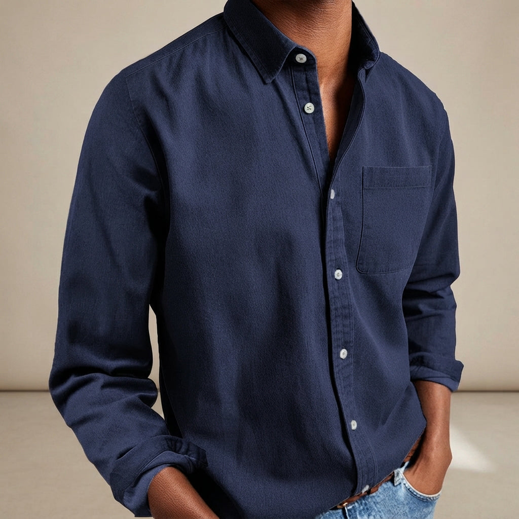 Wynford - Lockere Button-Down-Bluse
