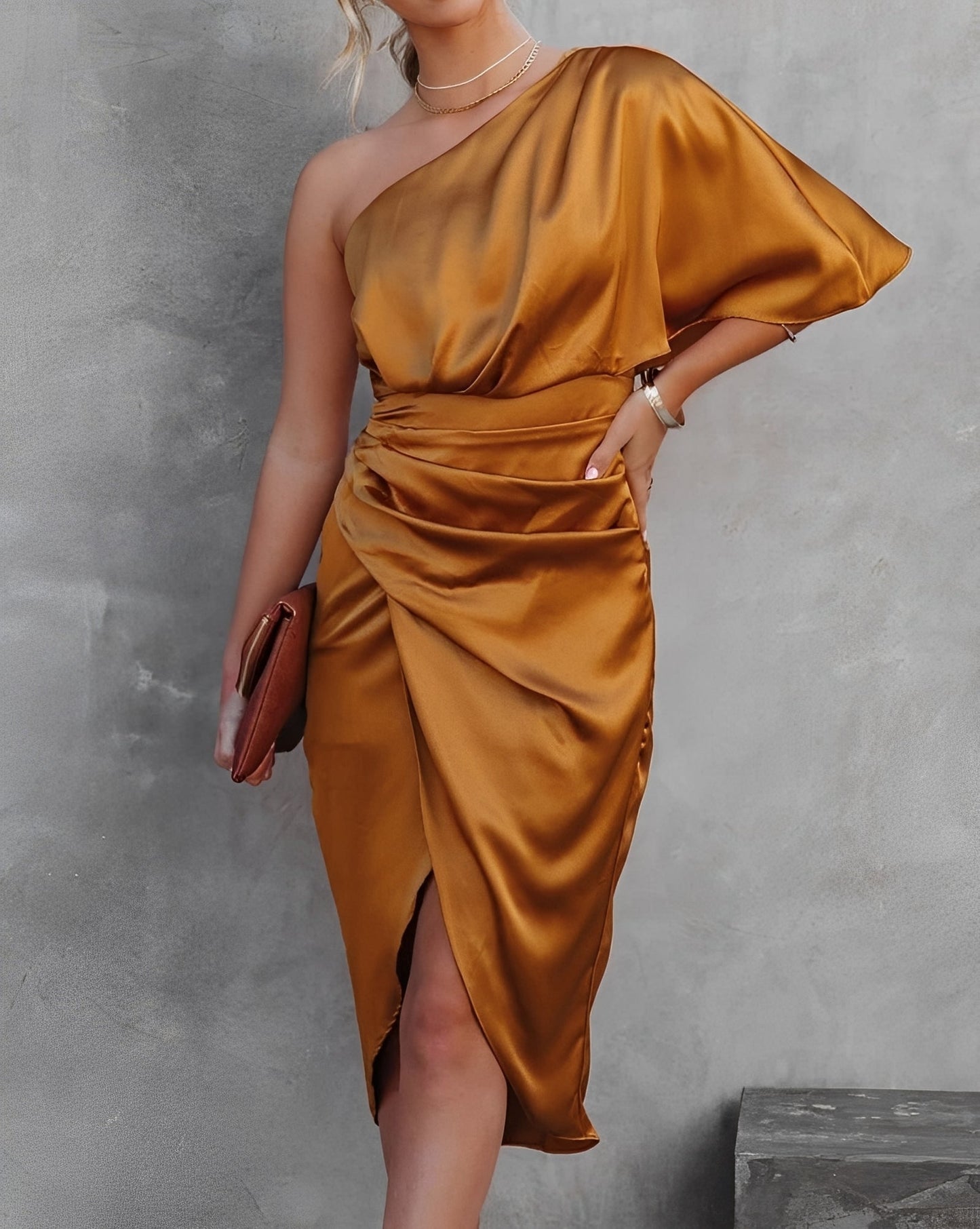 Alexia - Elegantes, asymmetrisches Cocktailkleid für Damen