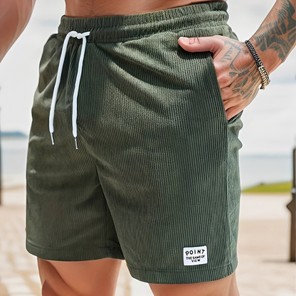 Devonto - Bequeme gestreifte Sommershorts für Männer