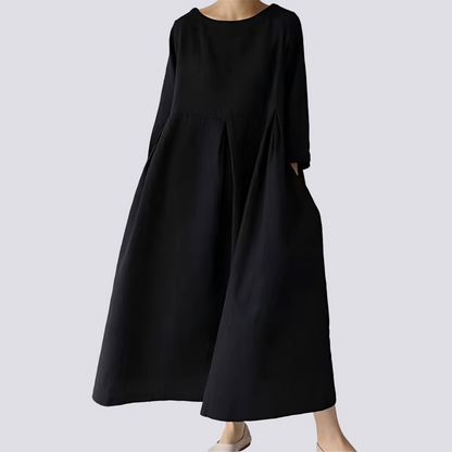 Veronica - Lässiges Kleid mit Taschen für Damen