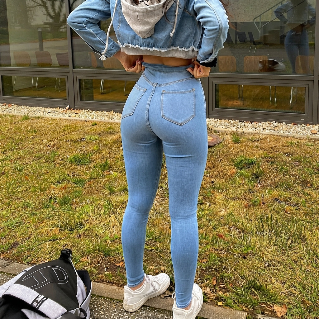 Leyza - Modische Slim-Fit-Jeans