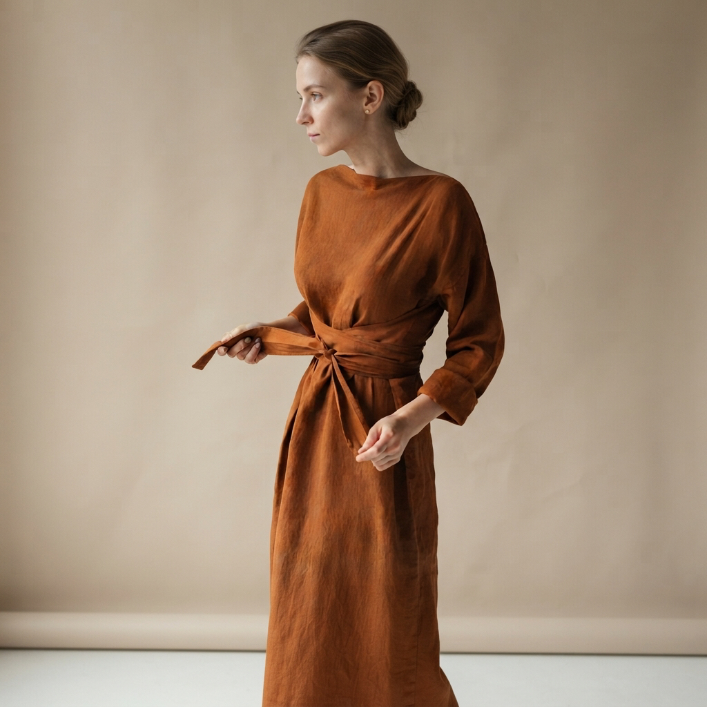 Ashlee - Fließendes Maxikleid ohne Schnürung