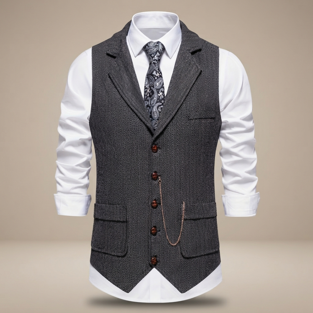 Clayton - Legere Retro-Weste