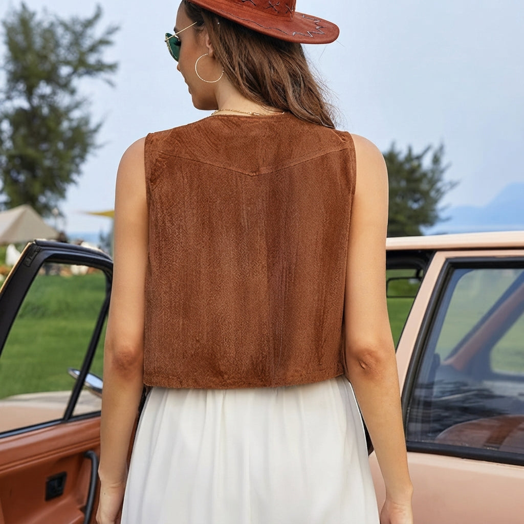 Gwyneth - Schicke und Elegante Boho-Weste