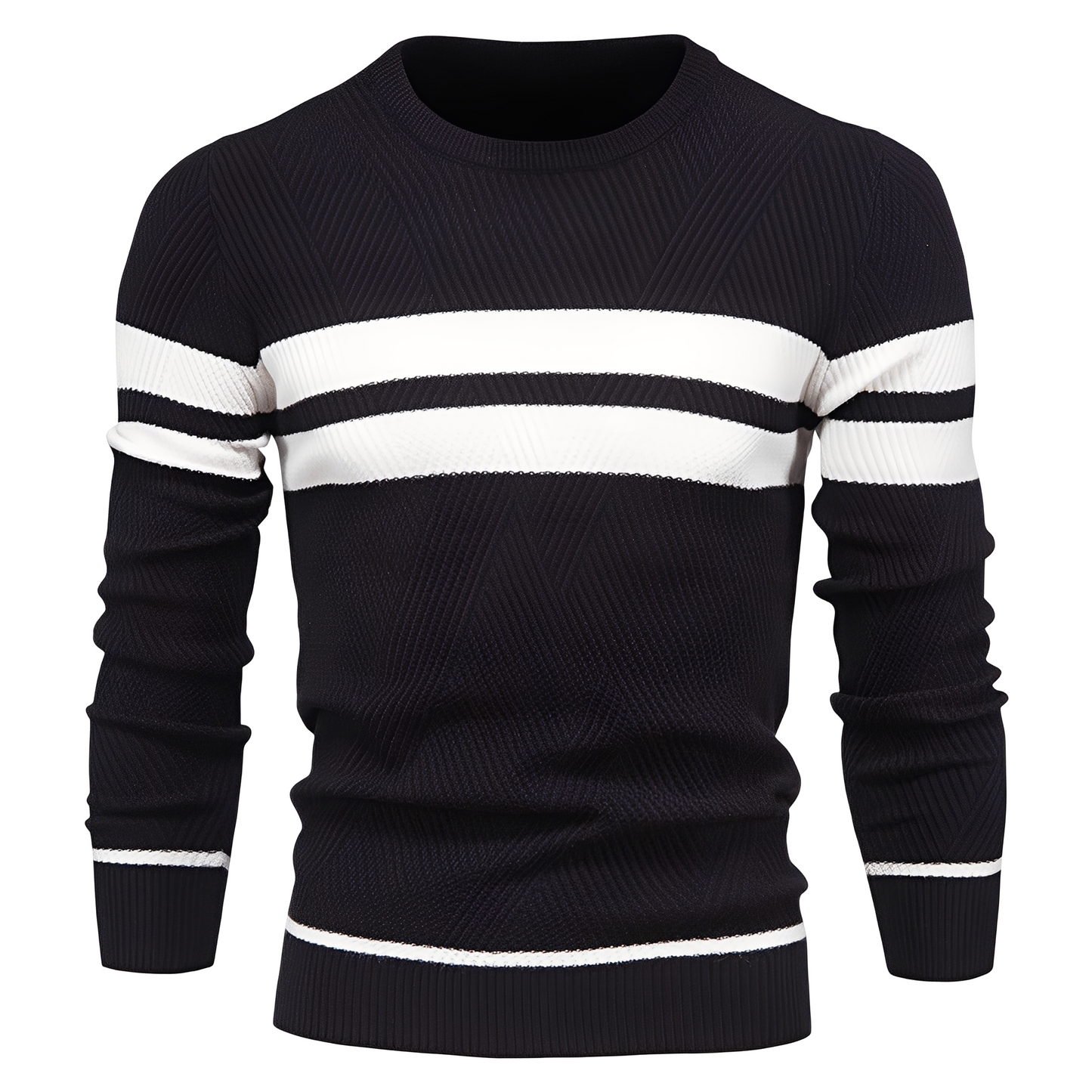 Anthony - Moderner Herrenpullover mit Rundhalsausschnitt