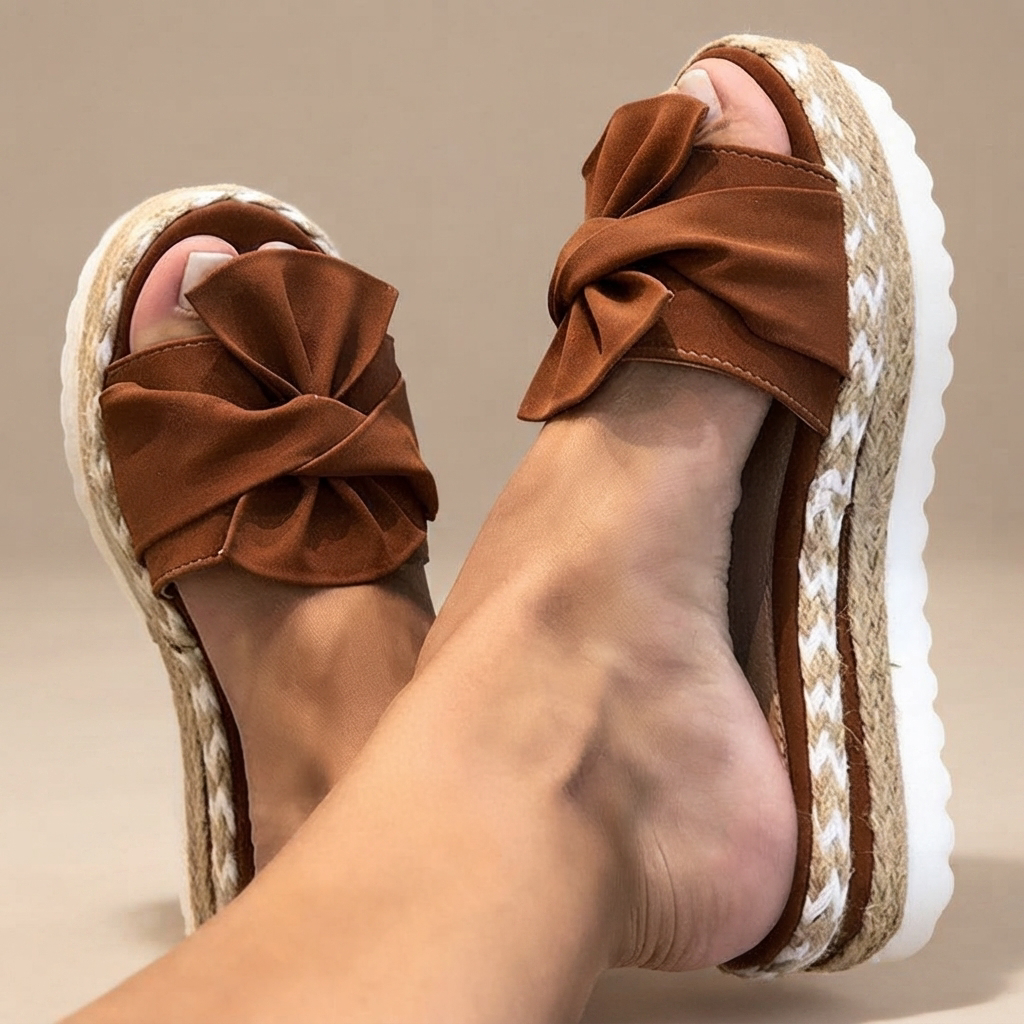 Claudia - Stilvolle Sandalen mit Schleife