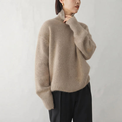 Lea - Eleganter Damen-Rollkragenpullover