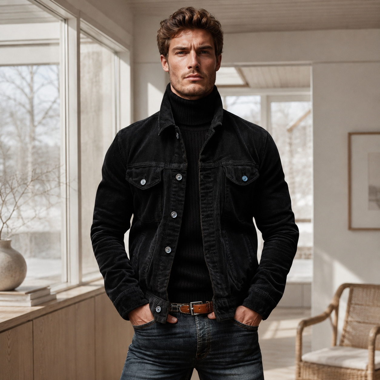 Meilyr - Bequeme Cargo-Jacke