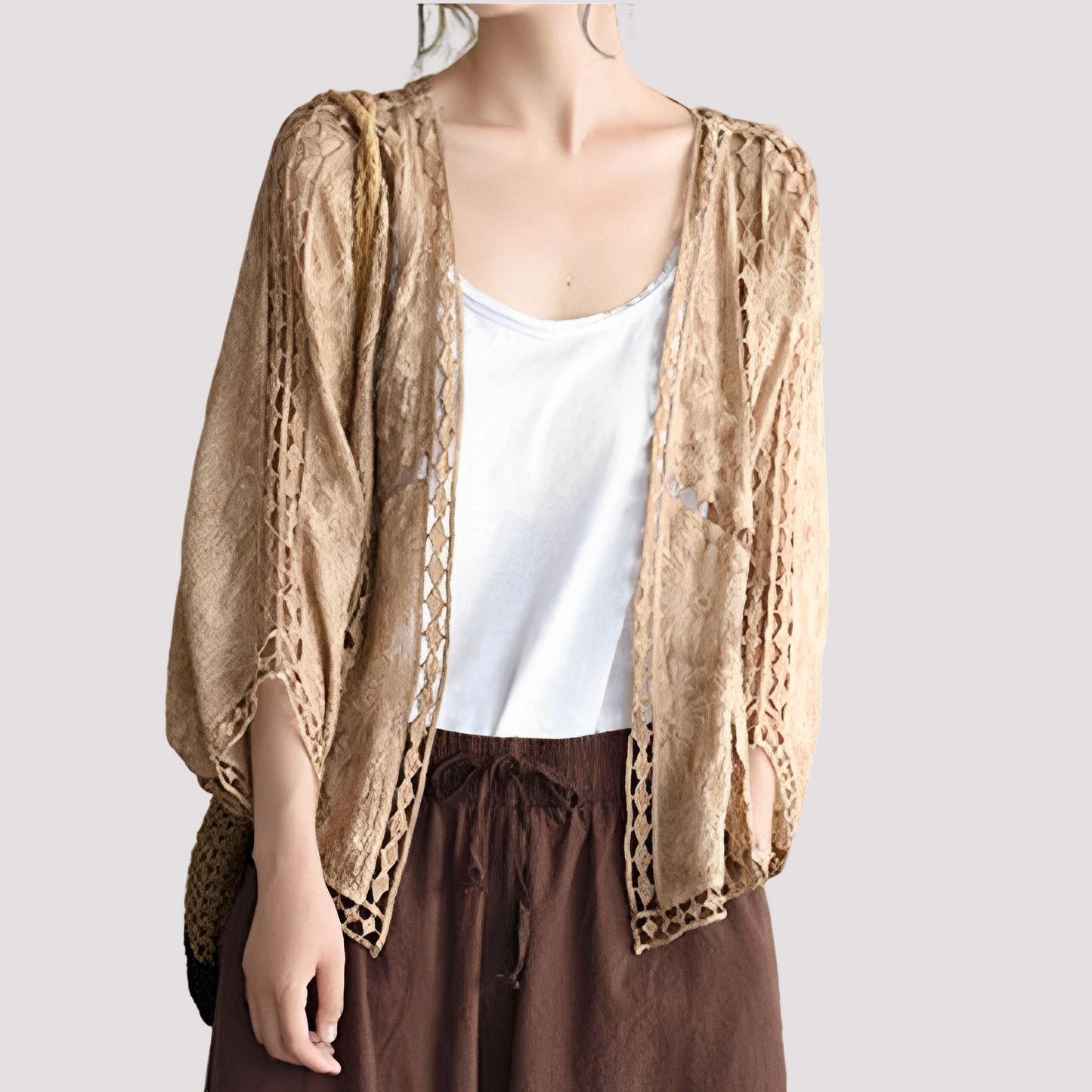 Connie - Stylische Cardigans mit Ausschnitten für Damen